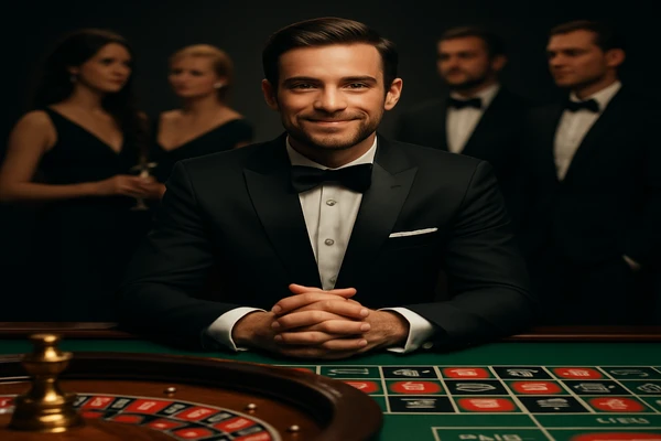 নিয়ন আলোয় সাজানো আধুনিক 333ok গেমিং প্ল্যাটফর্ম পরিবেশে স্টাইলিশ উপস্থাপনা